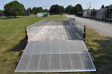 7' x 14' Enbeck Tandem Axle Aluminum Side Loading Utility Trailer w/ Aluminum Rims & Bi-Fold Gate Speedway Trailers Guelph Cambridge Kitchener Ontario Canada