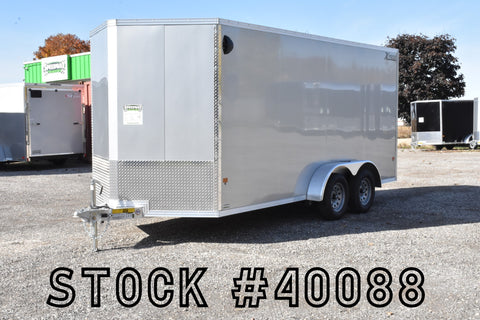 7' x 16' Alcom Express Tandem Axle Enclosed Cargo Trailer Speedway Trailers Guelph Cambridge Kitchener Ontario Canada