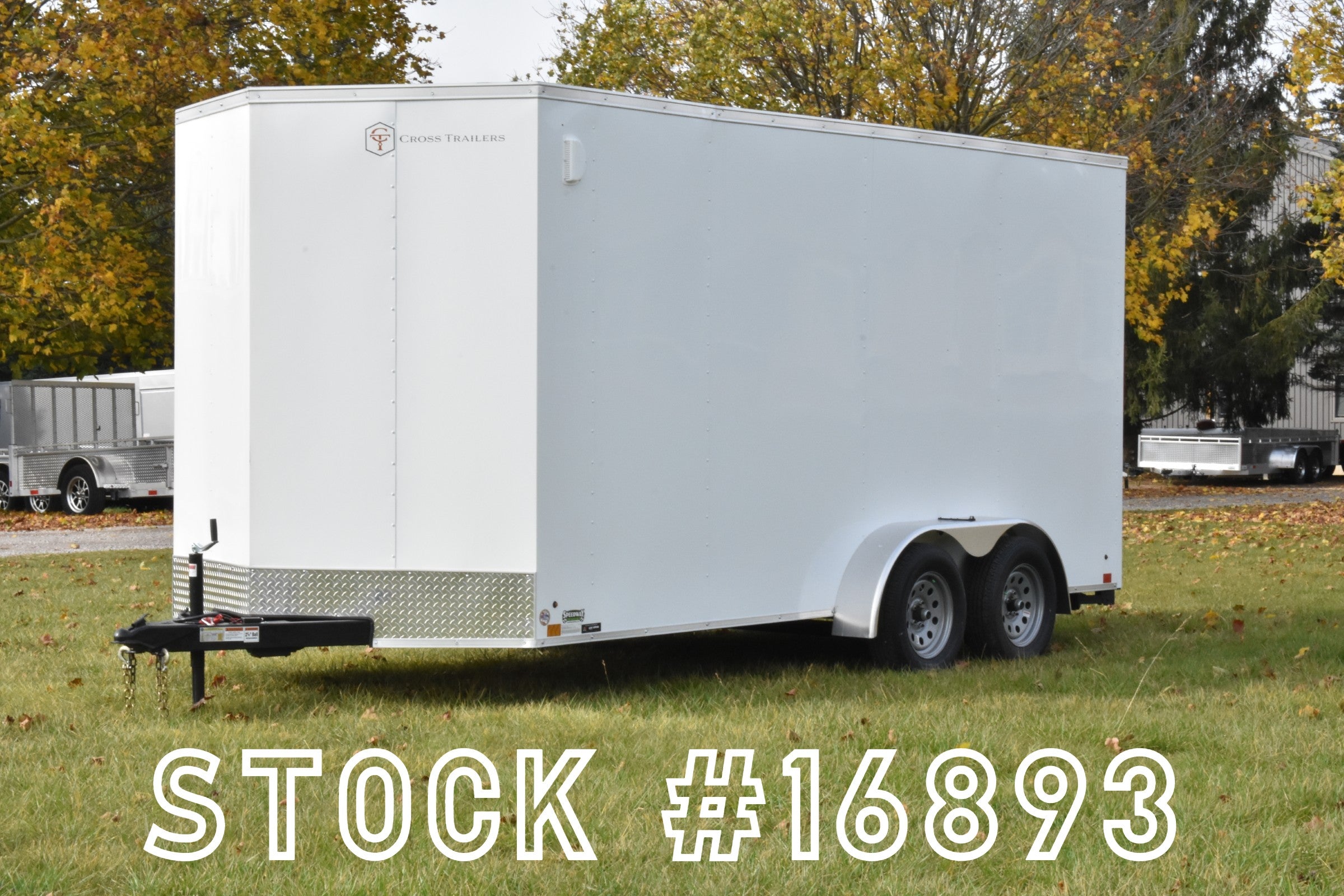 7' x 16' Cross Beta Series Tandem Axle Enclosed Cargo Trailer Speedway Trailers Guelph Cambridge Kitchener Ontario Canada