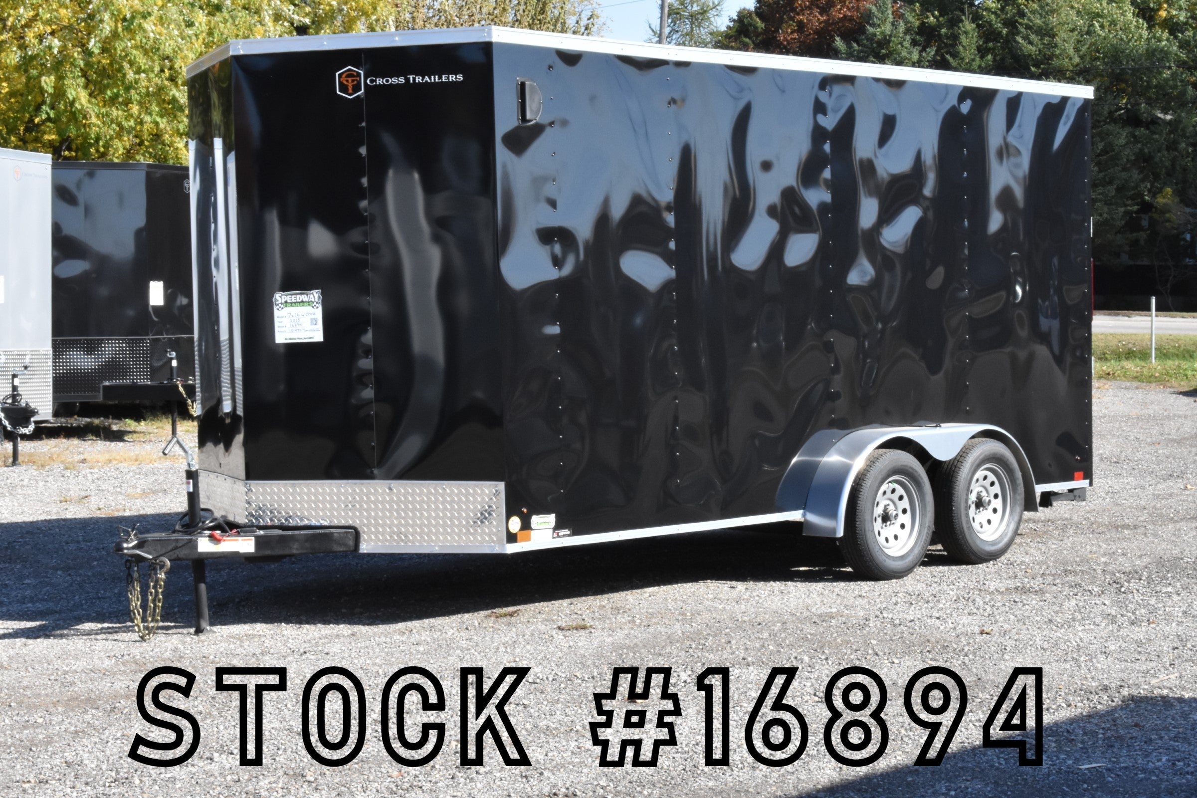 7' x 16' Cross Beta Series Tandem Axle Enclosed Cargo Trailer Speedway Trailers Guelph Cambridge Kitchener Ontario Canada