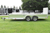 7' x 16' Enbeck Tandem Axle Aluminum Side Loading Utility Trailer w/ Aluminum Rims Speedway Trailers Guelph Cambridge Kitchener Ontario Canada