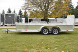 7' x 16' Enbeck Tandem Axle Aluminum Utility Trailer w/ Aluminum Rims Speedway Trailers Guelph Cambridge Kitchener Ontario