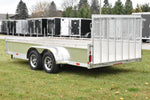 7' x 16' Enbeck Tandem Axle Aluminum Utility Trailer w/ Aluminum Rims Speedway Trailers Guelph Cambridge Kitchener Ontario