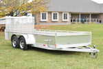 7' x 16' Enbeck Tandem Axle Aluminum Utility Trailer w/ Aluminum Rims Speedway Trailers Guelph Cambridge Kitchener Ontario