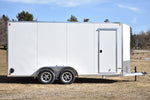7' x 16' Enbeck Tandem Axle Enclosed Aluminum Cargo Trailer Speedway Trailers Guelph Cambridge Kitchener Ontario Made In Canada