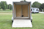 7' x 16' Enbeck Tandem Axle Enclosed Aluminum Cargo Trailer Speedway Trailers Guelph Cambridge Kitchener Ontario Canada