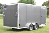 7' x 16' Enbeck Tandem Axle Enclosed Aluminum Cargo Trailer Speedway Trailers Guelph Cambridge Kitchener Ontario Canada