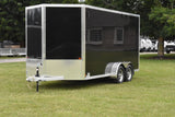 7' x 16' Enbeck Tandem Axle Enclosed Aluminum Cargo Trailer Speedway Trailers Guelph Cambridge Kitchener Ontario Canada