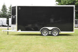 7' x 16' Enbeck Tandem Axle Enclosed Aluminum Cargo Trailer Speedway Trailers Guelph Cambridge Kitchener Ontario Canada