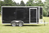 7' x 16' Enbeck Tandem Axle Enclosed Aluminum Cargo Trailer Speedway Trailers Guelph Cambridge Kitchener Ontario Canada