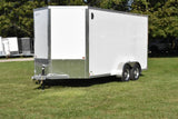 7' x 16' Enbeck Tandem Axle Enclosed Aluminum Cargo Trailer Speedway Trailers Guelph Cambridge Kitchener Ontario Canada