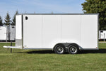 7' x 16' Enbeck Tandem Axle Enclosed Aluminum Cargo Trailer Speedway Trailers Guelph Cambridge Kitchener Ontario Canada