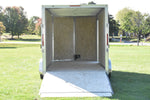 7' x 16' Enbeck Tandem Axle Enclosed Aluminum Cargo Trailer Speedway Trailers Guelph Cambridge Kitchener Ontario Canada