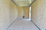 7' x 16' Enbeck Tandem Axle Enclosed Aluminum Cargo Trailer Speedway Trailers Guelph Cambridge Kitchener Ontario Canada