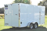 7' x 16' Enbeck Tandem Axle Enclosed Aluminum Cargo Trailer Speedway Trailers Guelph Cambridge Kitchener Ontario Canada