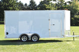 7' x 16' Enbeck Tandem Axle Enclosed Aluminum Cargo Trailer Speedway Trailers Guelph Cambridge Kitchener Ontario Canada