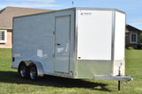 7' x 16' Enbeck Tandem Axle Enclosed Aluminum Cargo Trailer Speedway Trailers Guelph Cambridge Kitchener Ontario Canada