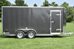 7' x 16' Gator Elite Tandem Axle Enclosed Galvanized Cargo Trailer Speedway Trailers Guelph Cambridge Kitchener Ontario Canada