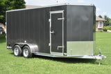 7' x 16' Gator Elite Tandem Axle Enclosed Galvanized Cargo Trailer Speedway Trailers Guelph Cambridge Kitchener Ontario Canada