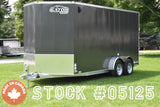 7' x 16' Gator Elite Tandem Axle Enclosed Galvanized Cargo Trailer Speedway Trailers Guelph Cambridge Kitchener Ontario Canada