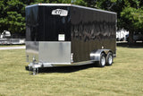 7' x 16' Gator Elite Tandem Axle Enclosed Galvanized Cargo Trailer Speedway Trailers Guelph Cambridge Kitchener Ontario Canada