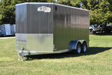 7' x 16' Gator Elite Tandem Axle Enclosed Galvanized Cargo Trailer Speedway Trailers Guelph Cambridge Kitchener Ontario Canada