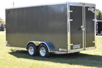 7' x 16' Gator Elite Tandem Axle Enclosed Galvanized Cargo Trailer Speedway Trailers Guelph Cambridge Kitchener Ontario Canada
