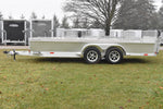7' x 16' Rhino Tandem Axle Aluminum Utility Trailer w/ Aluminum Rims & Bi-Fold Gate Speedway Trailers Guelph Cambridge Kitchener Ontario