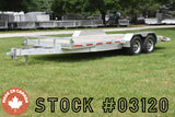7' x 18' Enbeck Tandem Axle Aluminum 5 Ton Car Hauler Aluminum Rims Speedway Trailers Guelph Cambridge Kitchener Ontario Canada