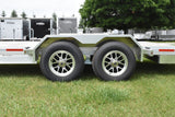 7' x 18' Enbeck Tandem Axle Aluminum 5 Ton Car Hauler Aluminum Rims Speedway Trailers Guelph Cambridge Kitchener Ontario Canada