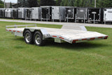 7' x 18' Enbeck Tandem Axle Aluminum 5 Ton Car Hauler Aluminum Rims Speedway Trailers Guelph Cambridge Kitchener Ontario Canada