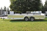 7' x 18' Enbeck Tandem Axle Aluminum Utility Trailer w/ Aluminum Rims & Bi-Fold Gate Speedway Trailers Guelph Cambridge Kitchener Ontario