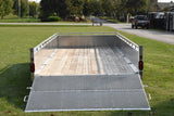 7' x 18' Enbeck Tandem Axle Aluminum Utility Trailer w/ Aluminum Rims & Bi-Fold Gate Speedway Trailers Guelph Cambridge Kitchener Ontario