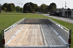 7' x 18' Enbeck Tandem Axle Aluminum Utility Trailer w/ Aluminum Rims & Bi-Fold Gate Speedway Trailers Guelph Cambridge Kitchener Ontario