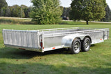 7' x 18' Enbeck Tandem Axle Aluminum Utility Trailer w/ Aluminum Rims & Bi-Fold Gate Speedway Trailers Guelph Cambridge Kitchener Ontario