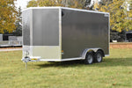 7.5' x 14' Alcom Express Tandem Axle Enclosed Snowmobile Trailer Speedway Trailers Guelph Cambridge Kitchener Ontario Canada