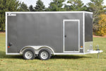 7.5' x 14' Alcom Express Tandem Axle Enclosed Snowmobile Trailer Speedway Trailers Guelph Cambridge Kitchener Ontario Canada