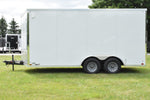 8.5' x 16' Cross Alpha Series Tandem Axle Enclosed Cargo Trailer with translucent Roof Speedway Trailers Guelph Cambridge Kitchener Ontario Canada