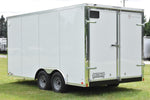 8.5' x 16' Cross Alpha Series Tandem Axle Enclosed Cargo Trailer with translucent Roof Speedway Trailers Guelph Cambridge Kitchener Ontario Canada