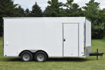 8.5' x 16' Cross Alpha Series Tandem Axle Enclosed Cargo Trailer with translucent Roof Speedway Trailers Guelph Cambridge Kitchener Ontario Canada