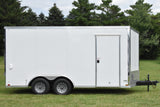 8.5' x 16' Cross Alpha Series Tandem Axle Enclosed Cargo Trailer with translucent Roof Speedway Trailers Guelph Cambridge Kitchener Ontario Canada