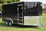 8.5' x 16' Gator Elite Tandem Axle Enclosed Galvanized Cargo Trailer Speedway Trailers Guelph Cambridge Kitchener Ontario Canada