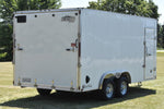 8.5' x 16' Gator Elite Tandem Axle Enclosed Galvanized Cargo Trailer Speedway Trailers Guelph Cambridge Kitchener Ontario Canada
