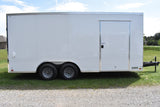 8.5' x 18' Cross Alpha Series Tandem Axle Enclosed Car Hauler Trailer Speedway Trailers Guelph Cambridge Kitchener Ontario Canada