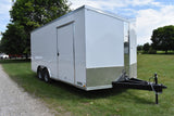 8.5' x 18' Cross Alpha Series Tandem Axle Enclosed Car Hauler Trailer Speedway Trailers Guelph Cambridge Kitchener Ontario Canada