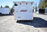 8.5' x 18' Nitro Tandem Axle Enclosed Aluminum Car Hauler Trailer Speedway Trailers Guelph Cambridge Kitchener Ontario Canada