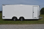 8.5' x 20' Alcom Express Tandem Axle Enclosed UTV Toy Hauler Trailer Speedway Trailers Guelph Cambridge Kitchener Ontario Canada