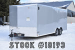 8.5' x 20' Cross Alpha Series Tandem Axle Enclosed Trailer Speedway Trailers Guelph Cambridge Kitchener Ontario Canada