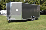 8.5' x 20' Enbeck Tandem Axle Enclosed Aluminum Car Hauler Speedway Trailers Guelph Cambridge Kitchener Ontario Canada