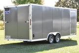 8.5' x 20' Enbeck Tandem Axle Enclosed Aluminum Car Hauler Speedway Trailers Guelph Cambridge Kitchener Ontario Canada